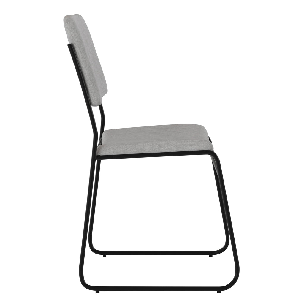 FLASH High Density Stacking Chair with Sled Base 227 kg Capacity