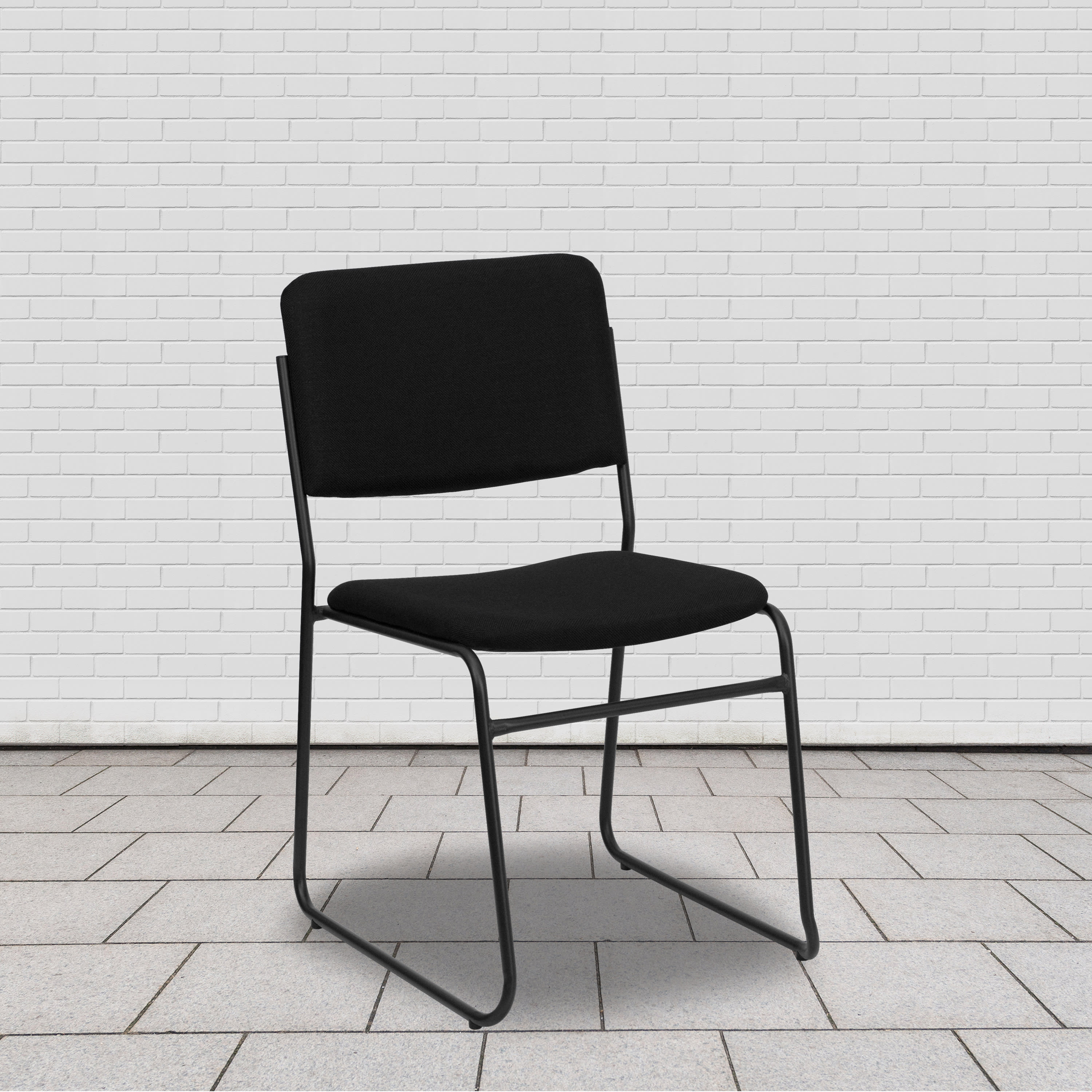 FLASH High Density Stacking Chair with Sled Base 227 kg Capacity