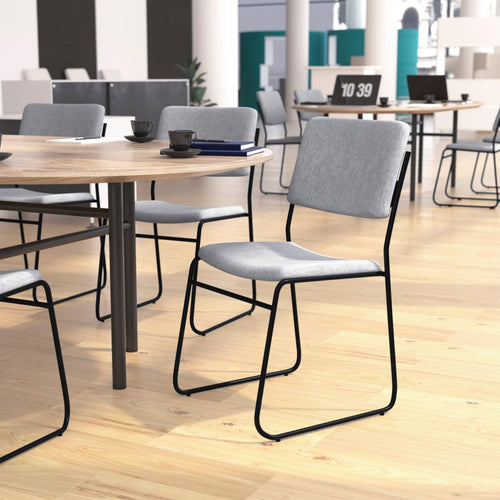 FLASH High Density Stacking Chair with Sled Base 227 kg Capacity
