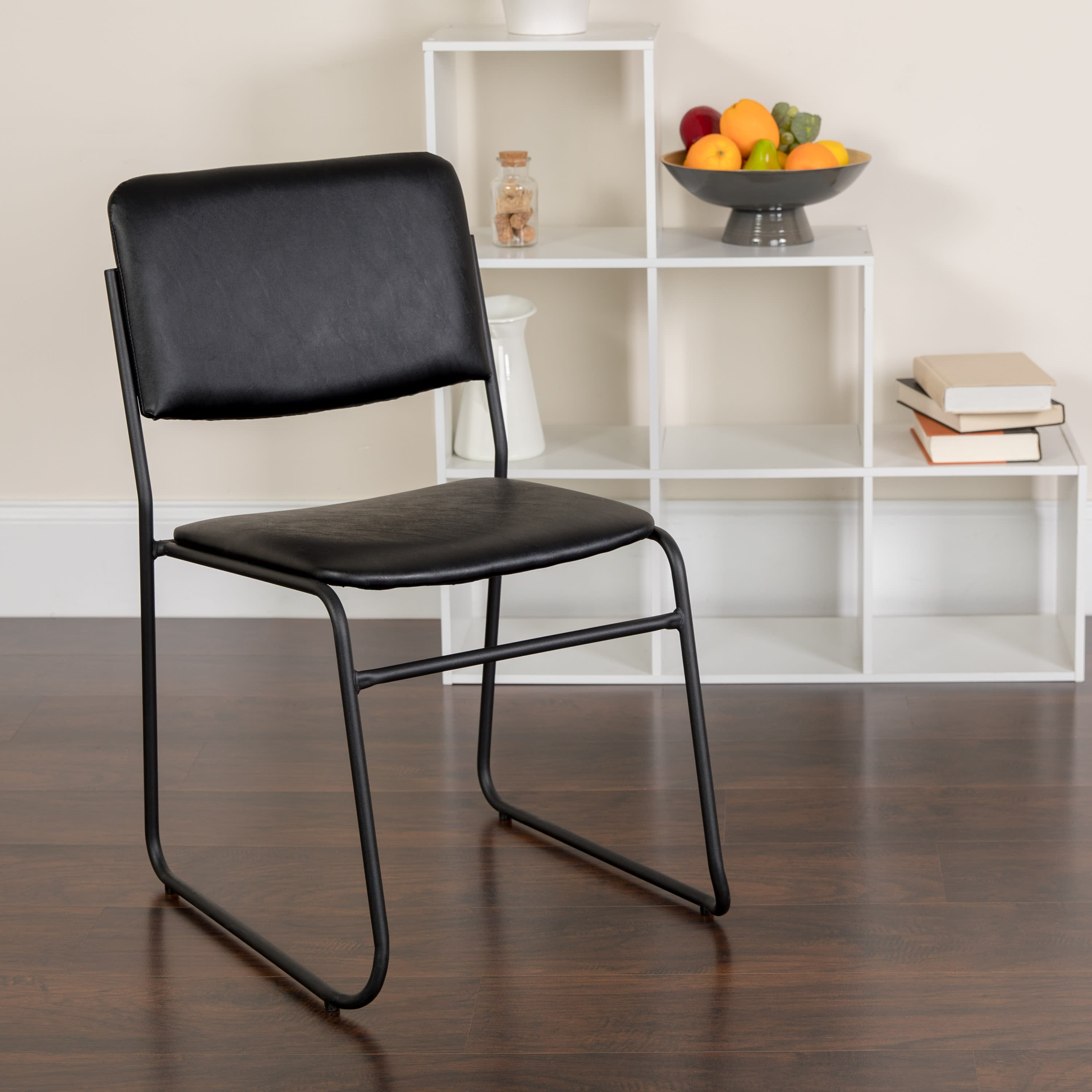 FLASH High Density Stacking Chair with Sled Base 227 kg Capacity