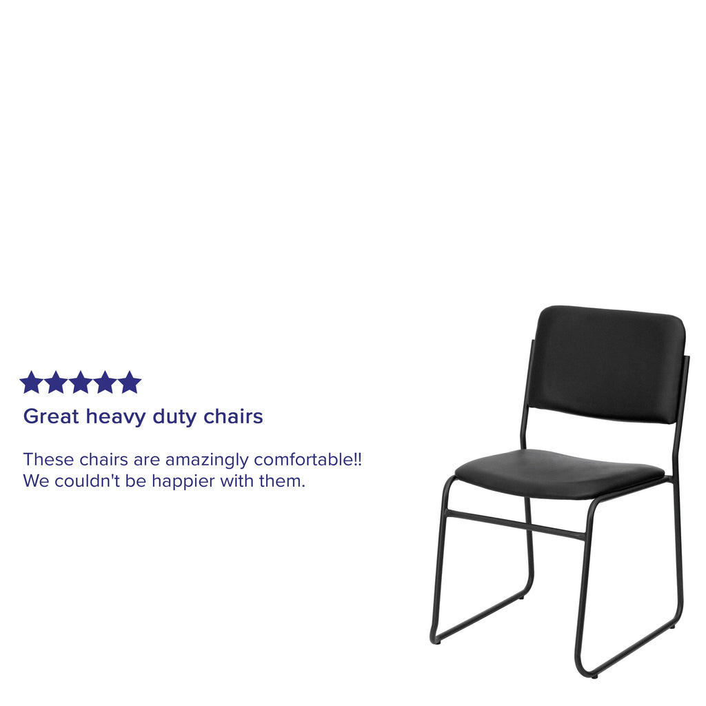 FLASH High Density Stacking Chair with Sled Base 227 kg Capacity