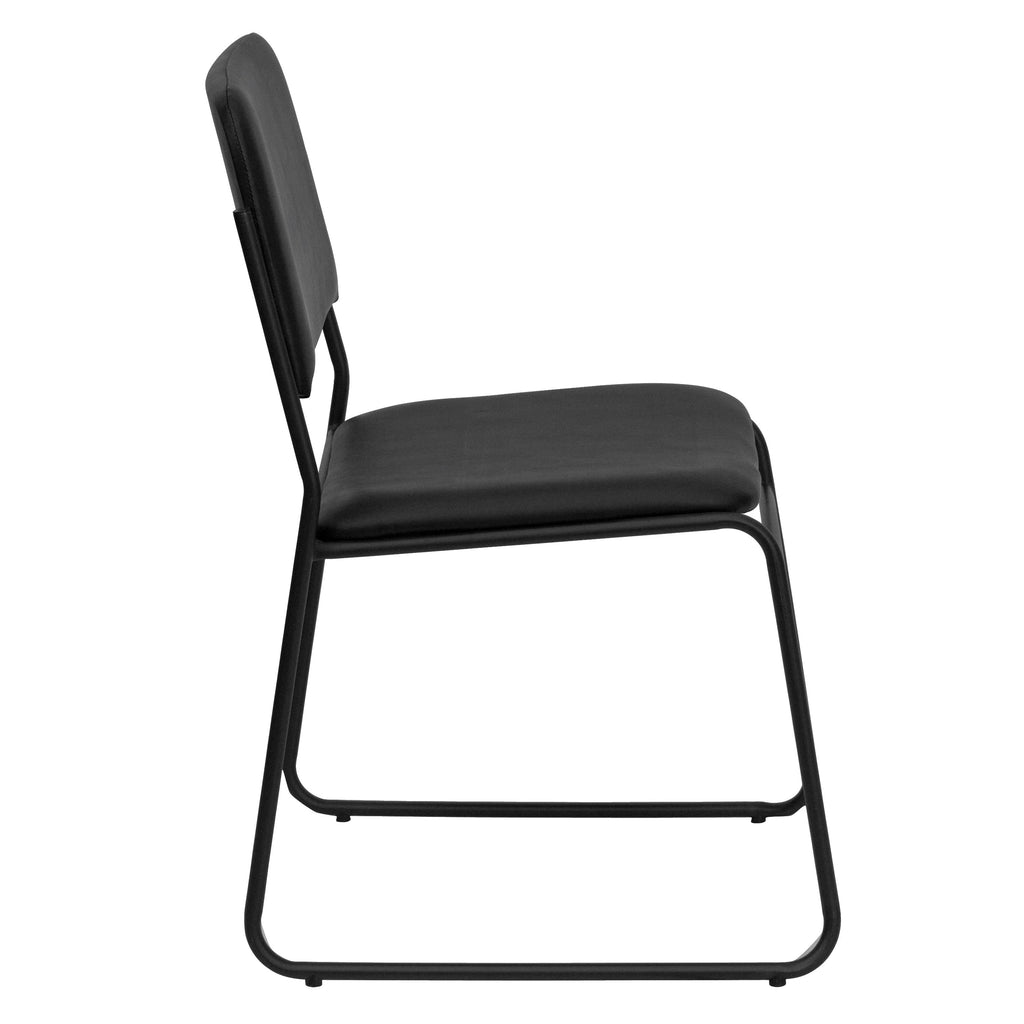 FLASH High Density Stacking Chair with Sled Base 227 kg Capacity