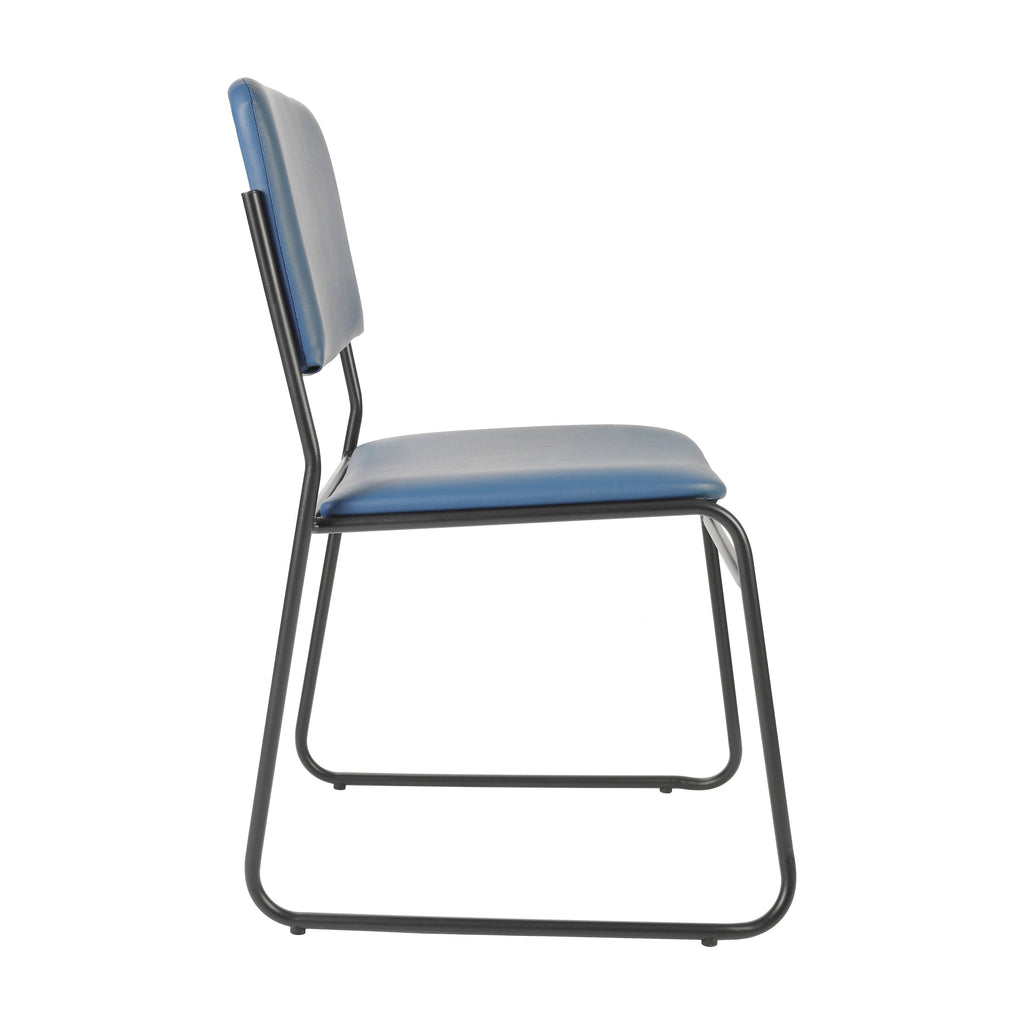 FLASH High Density Stacking Chair with Sled Base 227 kg Capacity