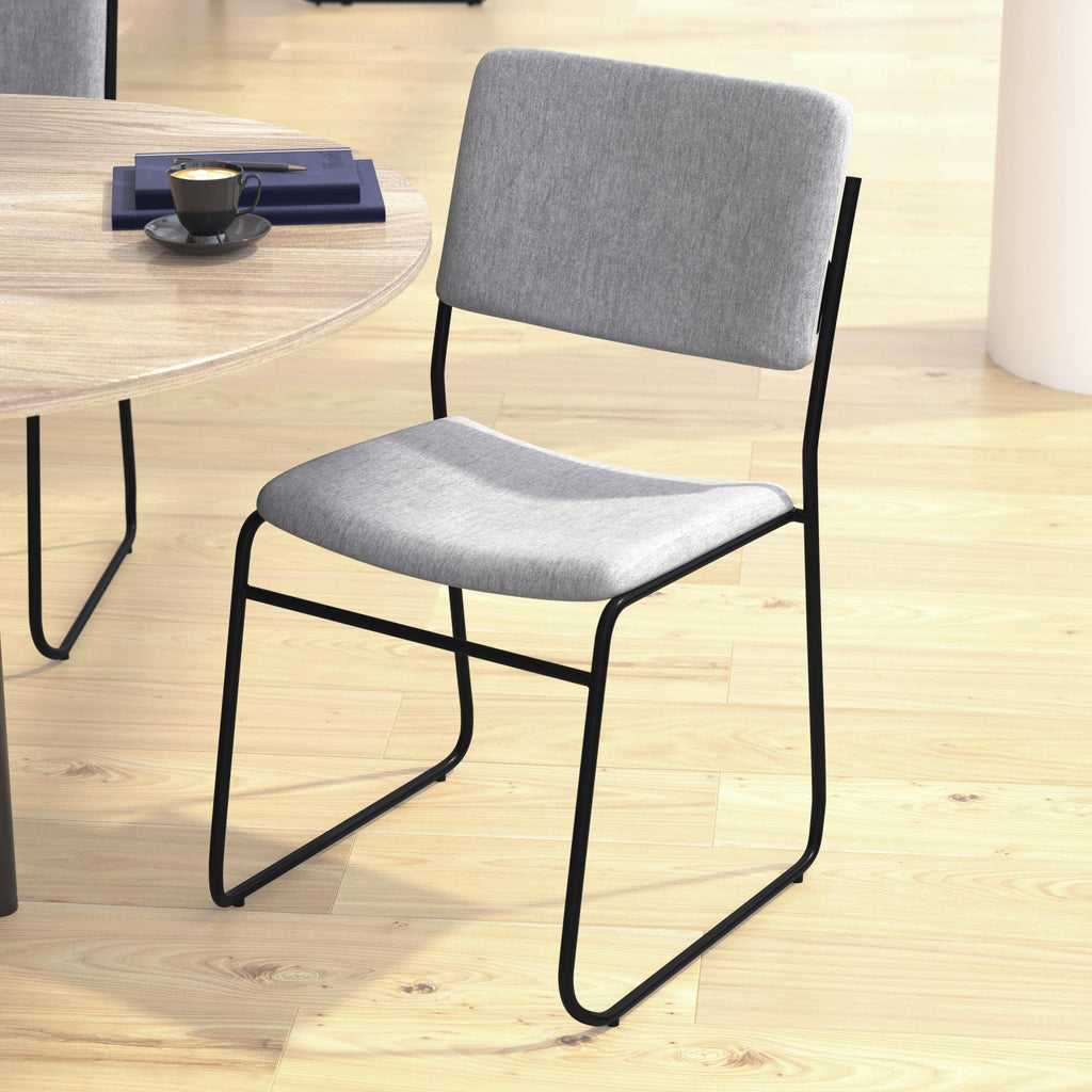 FLASH High Density Stacking Chair with Sled Base 227 kg Capacity