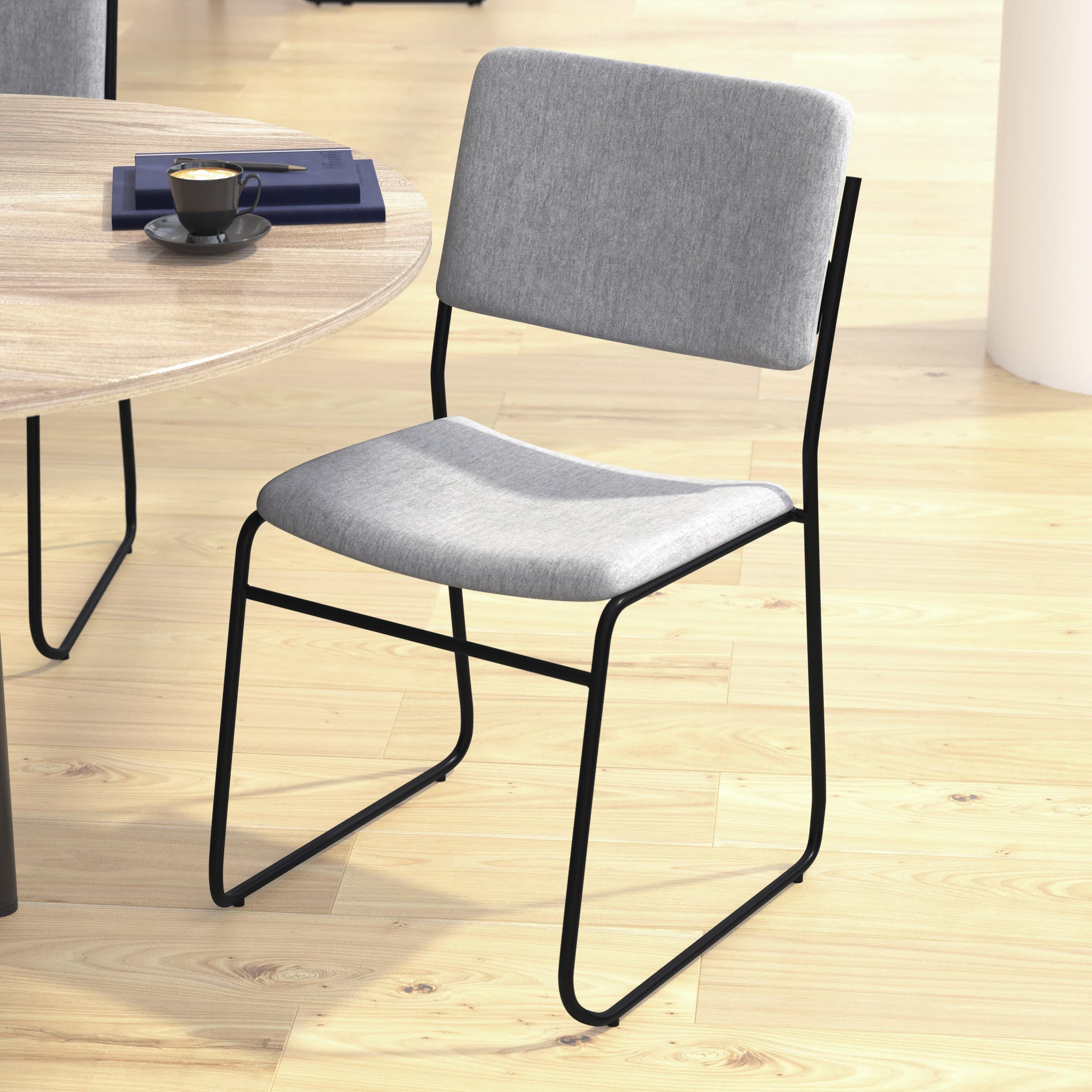 FLASH High Density Stacking Chair with Sled Base 227 kg Capacity