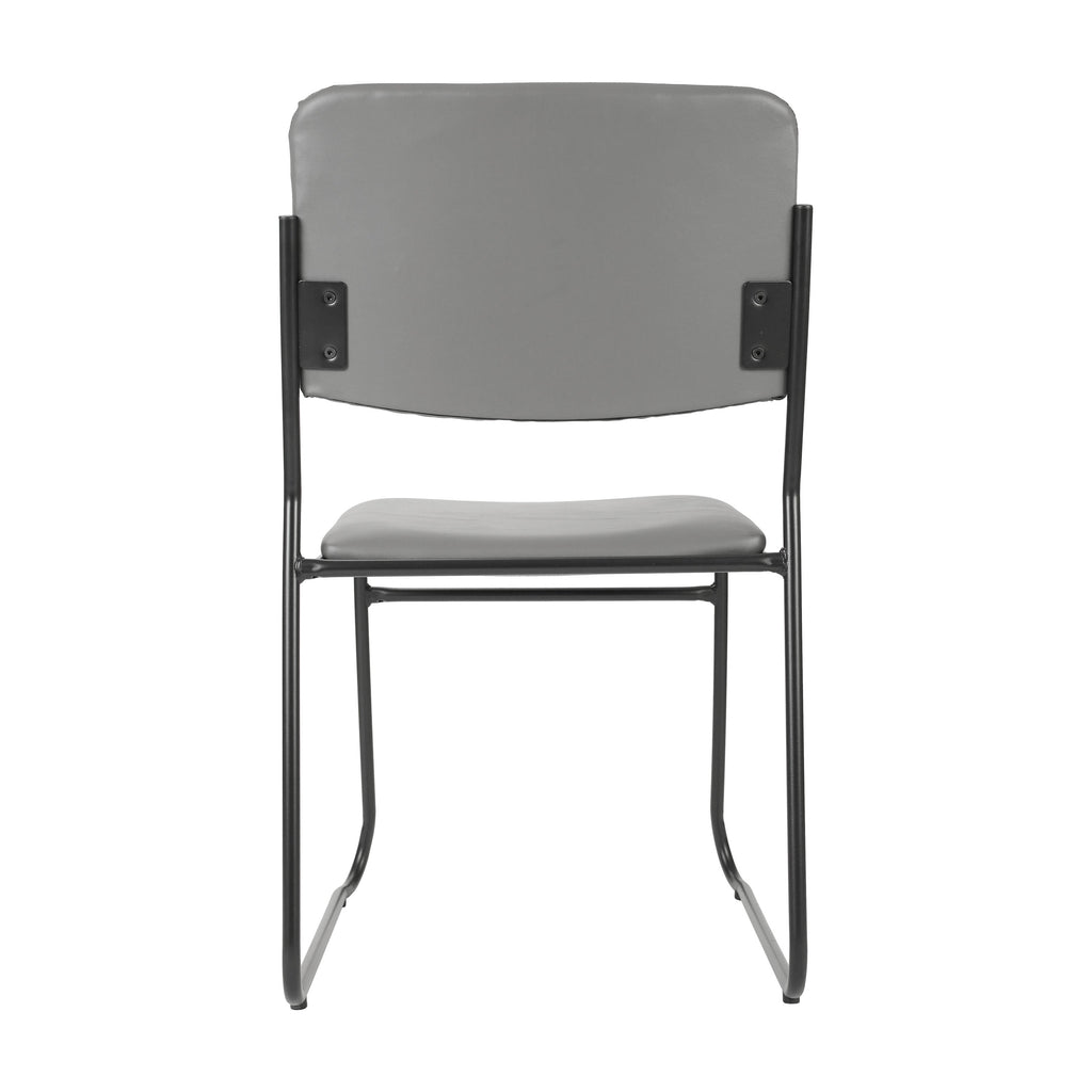 FLASH High Density Stacking Chair with Sled Base 227 kg Capacity