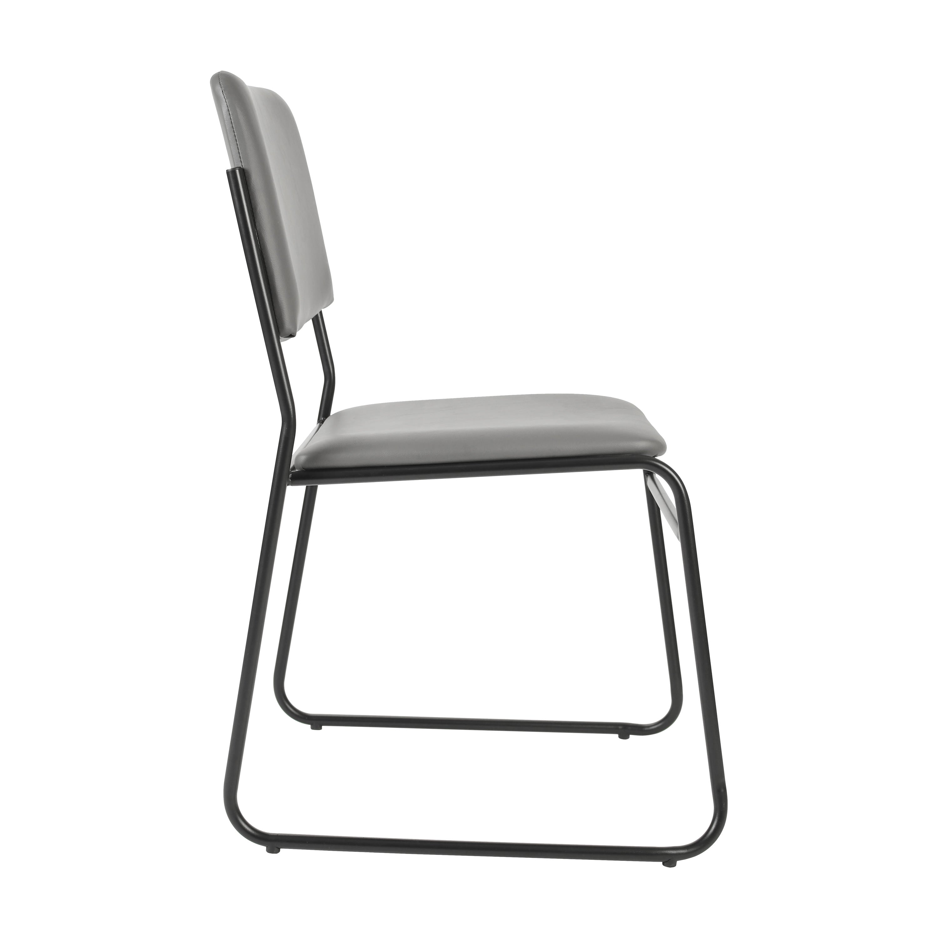 FLASH High Density Stacking Chair with Sled Base 227 kg Capacity