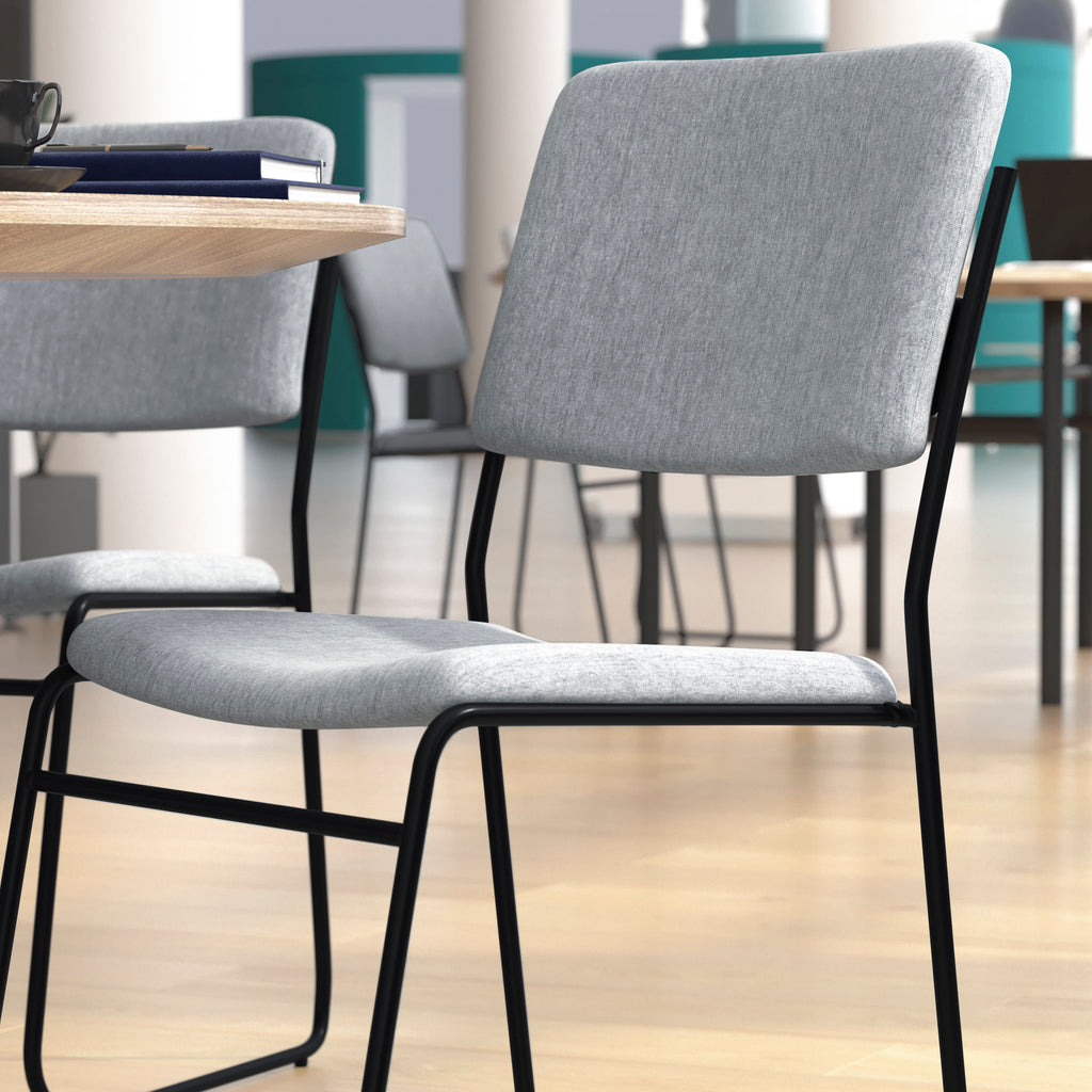 FLASH High Density Stacking Chair with Sled Base 227 kg Capacity