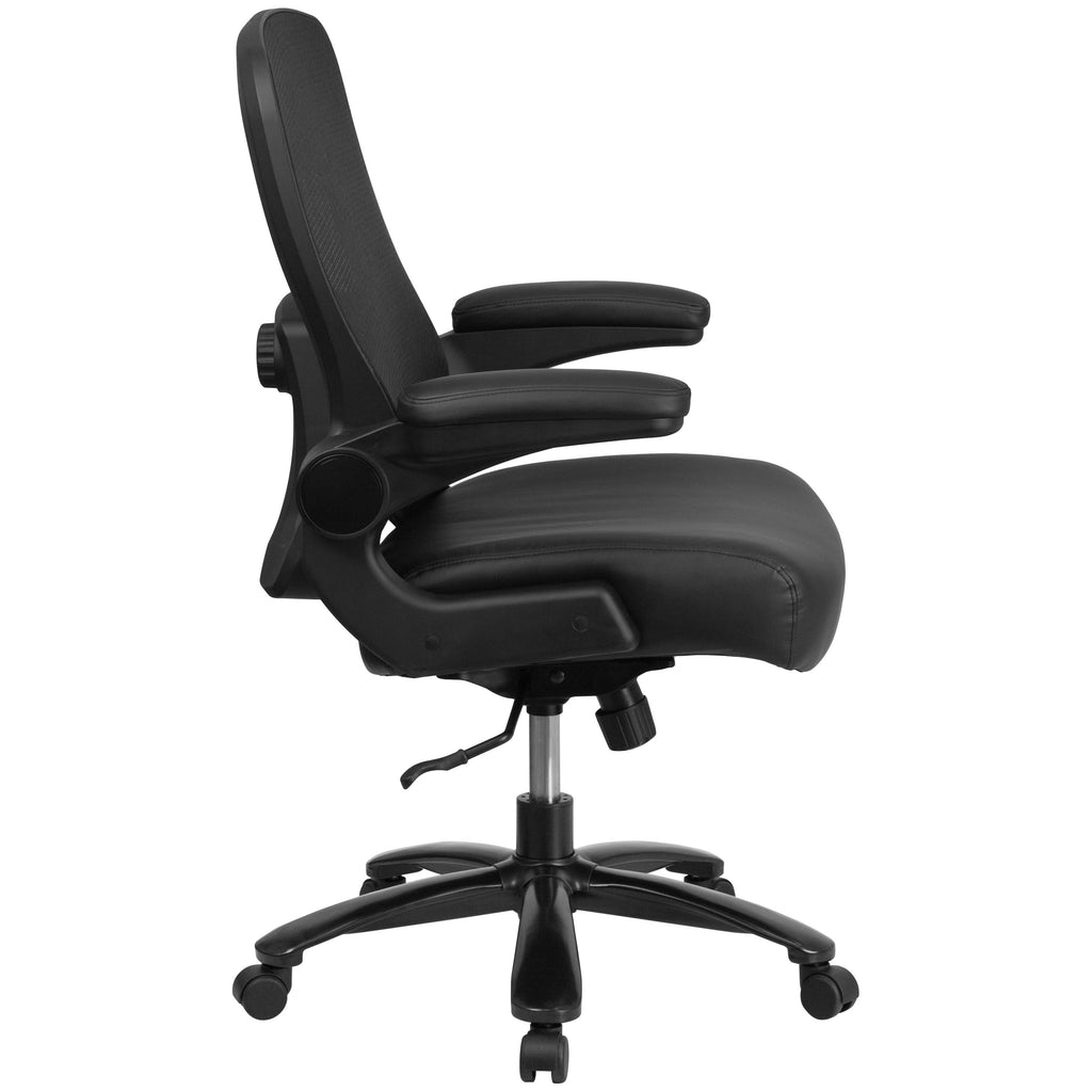 FLASH HERCULES Series Big & Tall Mesh Executive Swivel Ergonomic Office Chair with Adjustable Lumbar