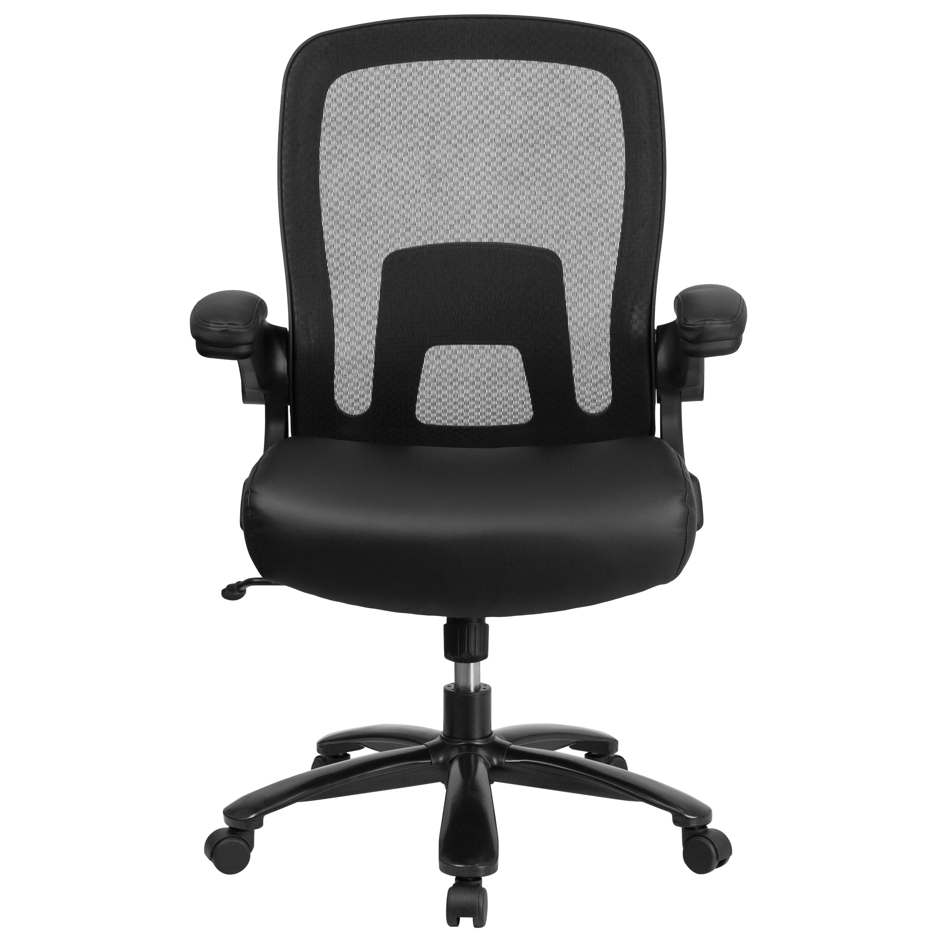 FLASH HERCULES Series Big & Tall Mesh Executive Swivel Ergonomic Office Chair with Adjustable Lumbar