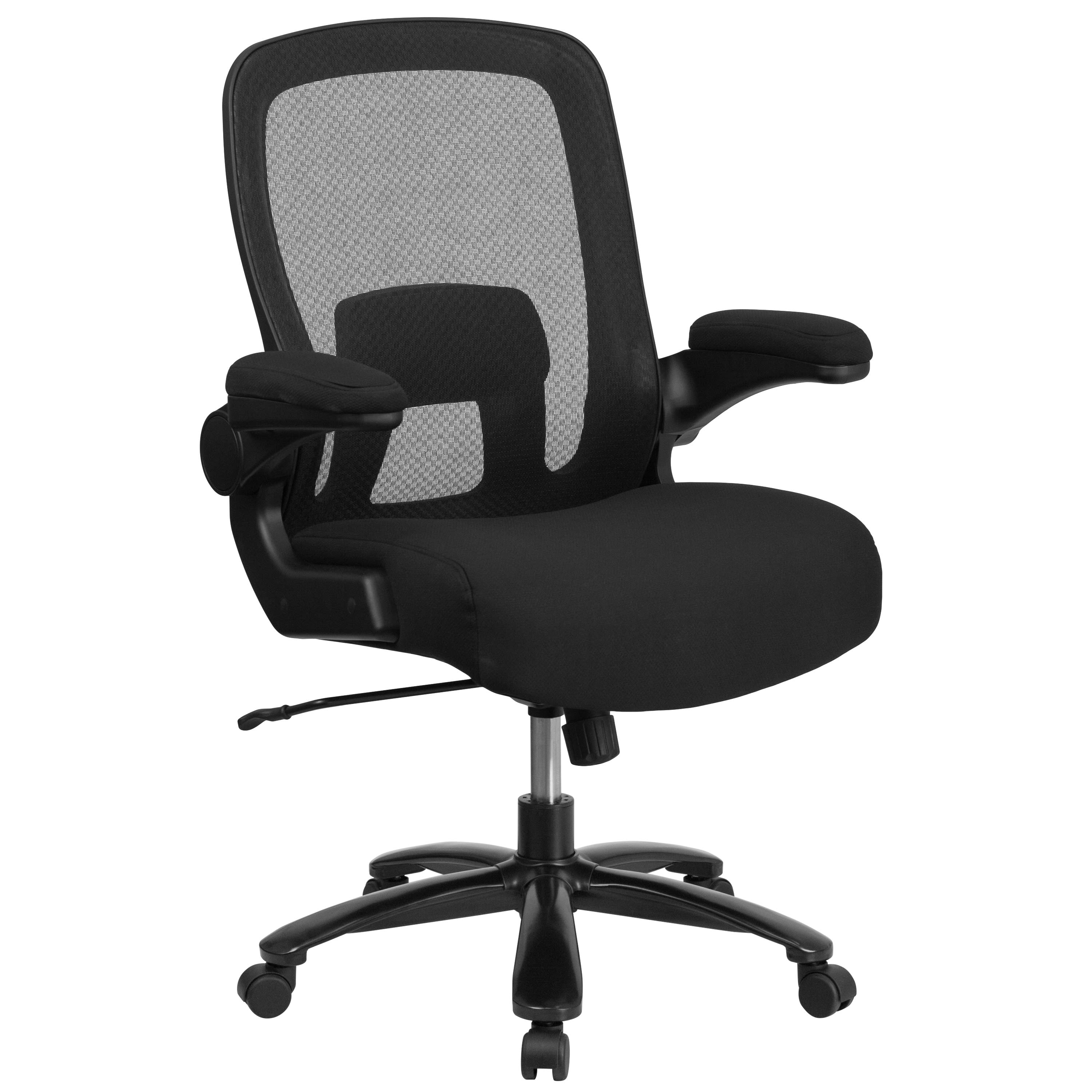 FLASH HERCULES Series Big & Tall Mesh Executive Swivel Ergonomic Office Chair with Adjustable Lumbar