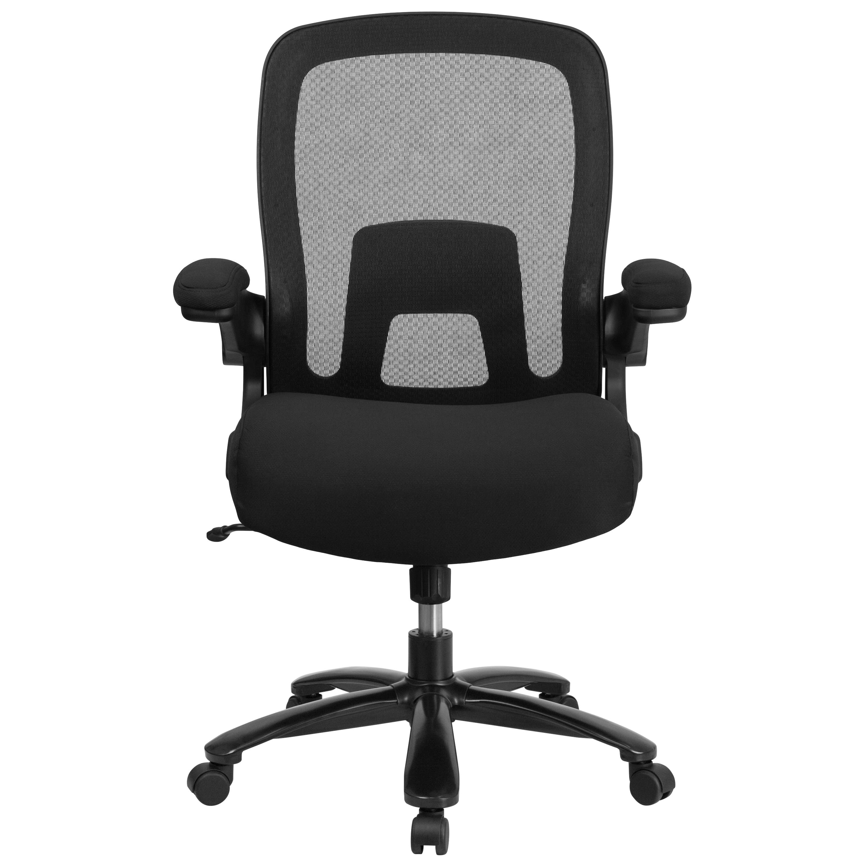 FLASH HERCULES Series Big & Tall Mesh Executive Swivel Ergonomic Office Chair with Adjustable Lumbar
