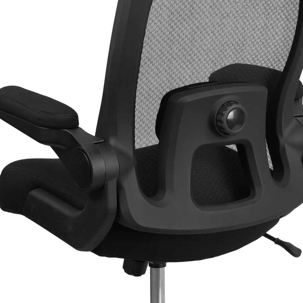 FLASH HERCULES Series Big & Tall Mesh Executive Swivel Ergonomic Office Chair with Adjustable Lumbar